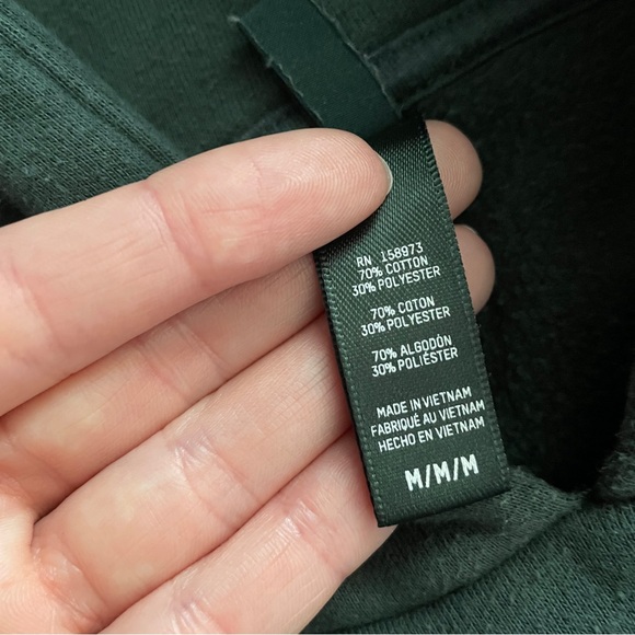 skims cotton fleece pullover hoodie & joggers in spruce - Picture 5 of 7